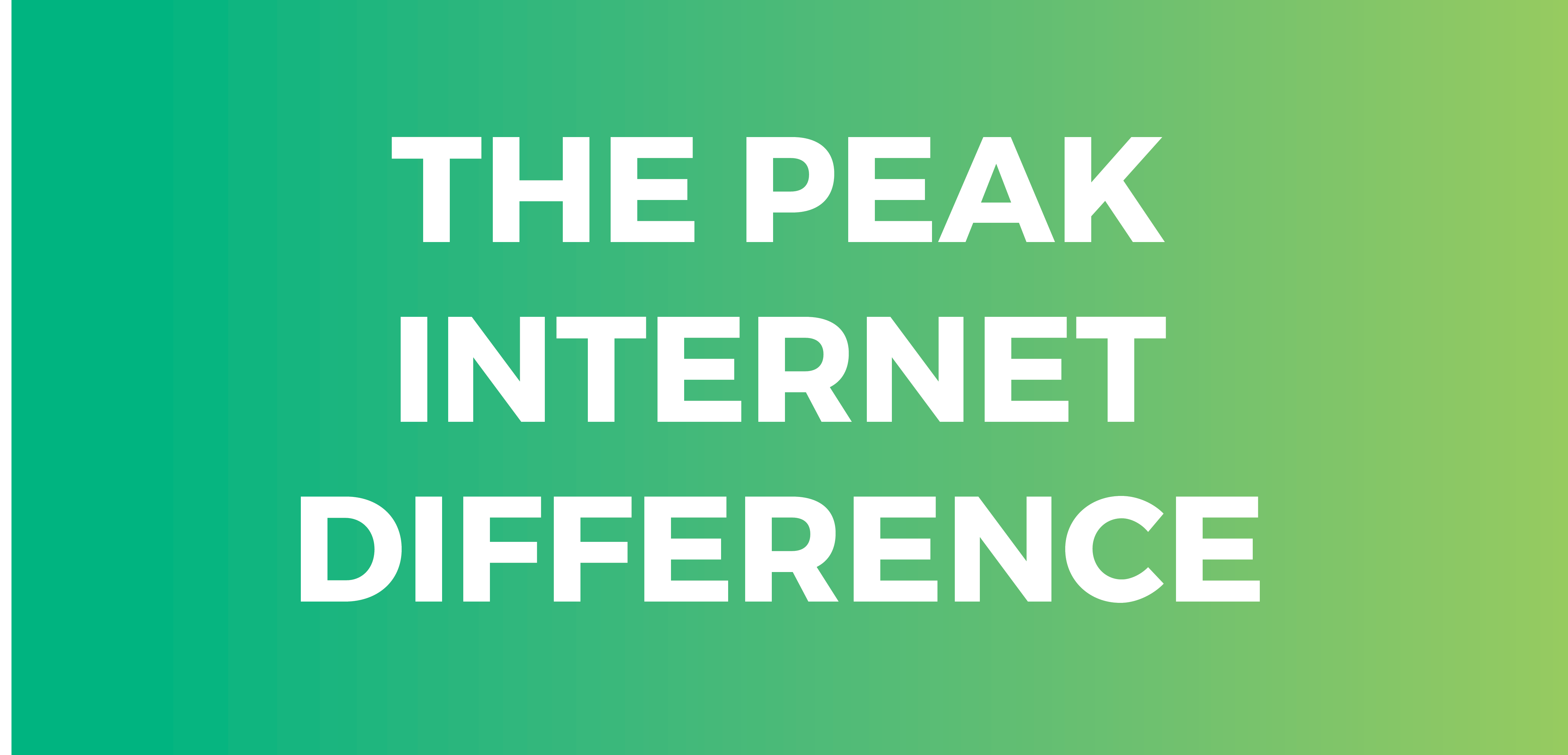 MOBILE the peak internet difference 2