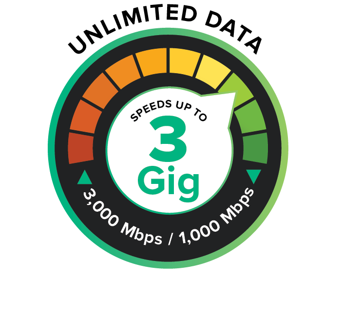 Unlimited Data 3 Gig